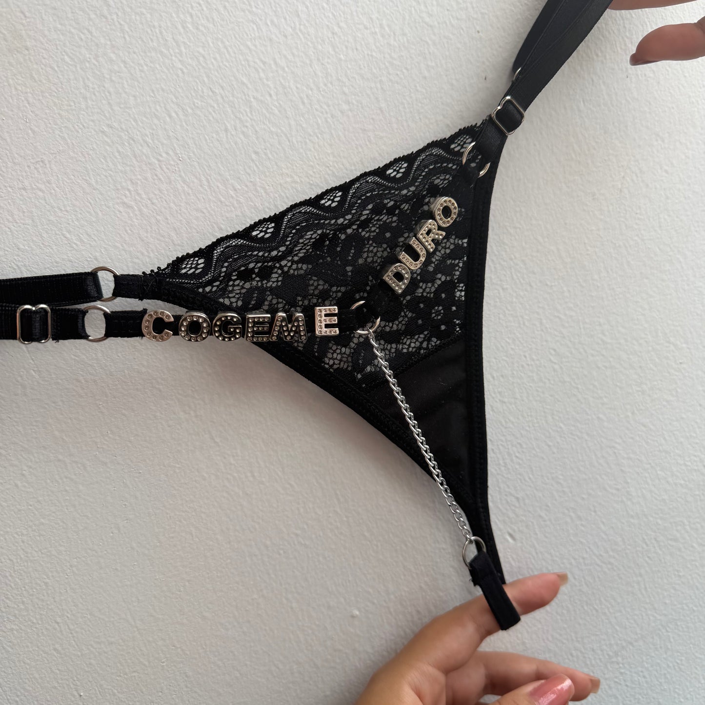 Panty con frase más cadena