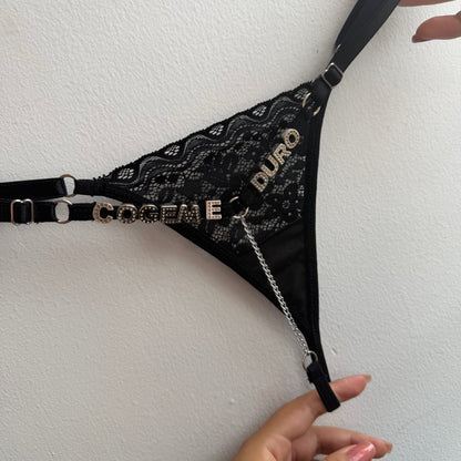 Panty con frase más cadena