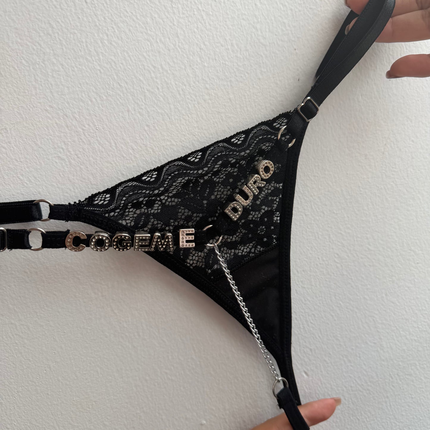 Panty con frase más cadena