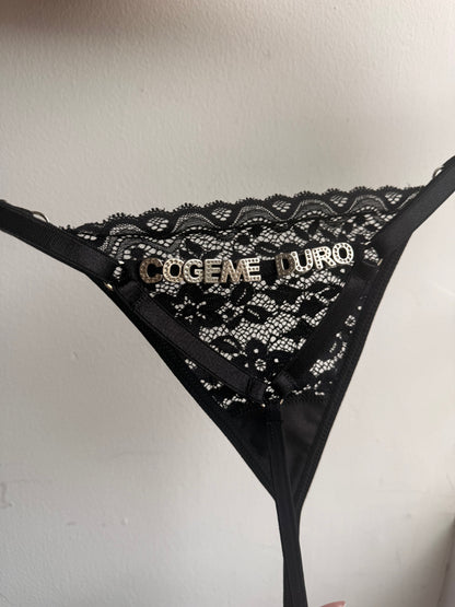 Panty con frase